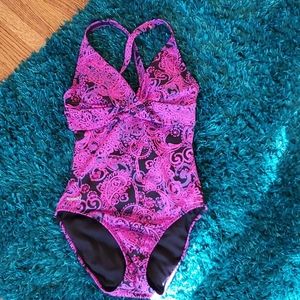 Speedo One Piece Swimsuit Size 6